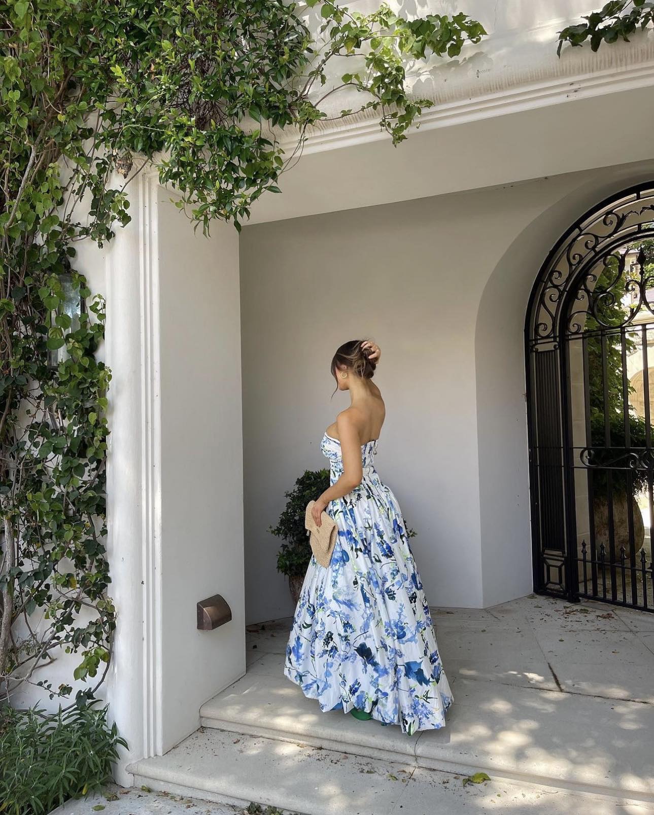 Aje. Violette Bubble Hem Maxi Dress
