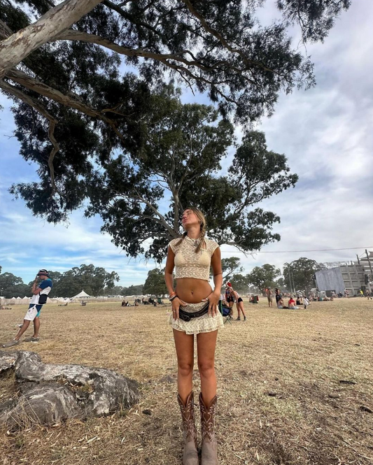 Are You Am I Bibi Top + Sephy Skirt