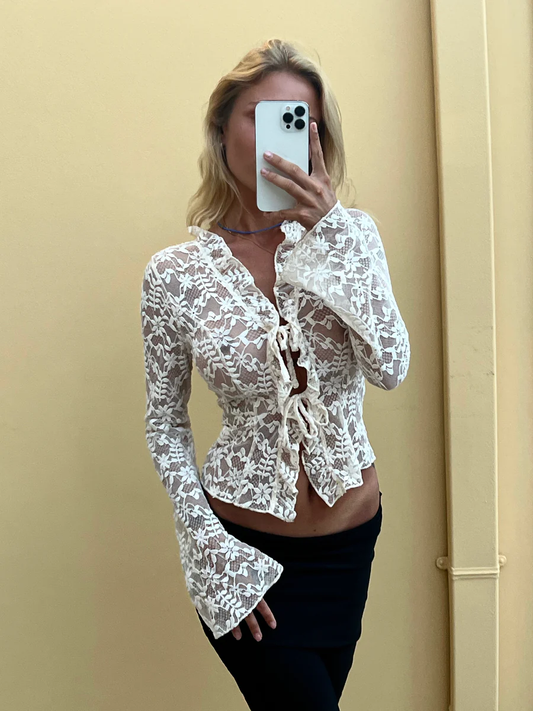 Venderby’s New Trim Lace Top