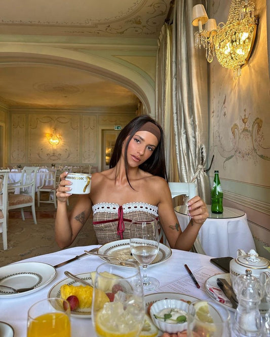 With Jéan Sabrin Top + Hudson Mini Skirt