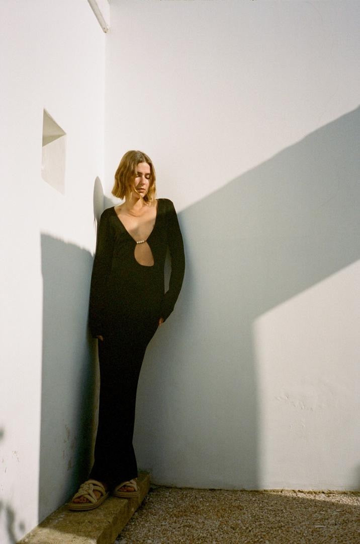 SIR. Kinetic Beaded Maxi Dress