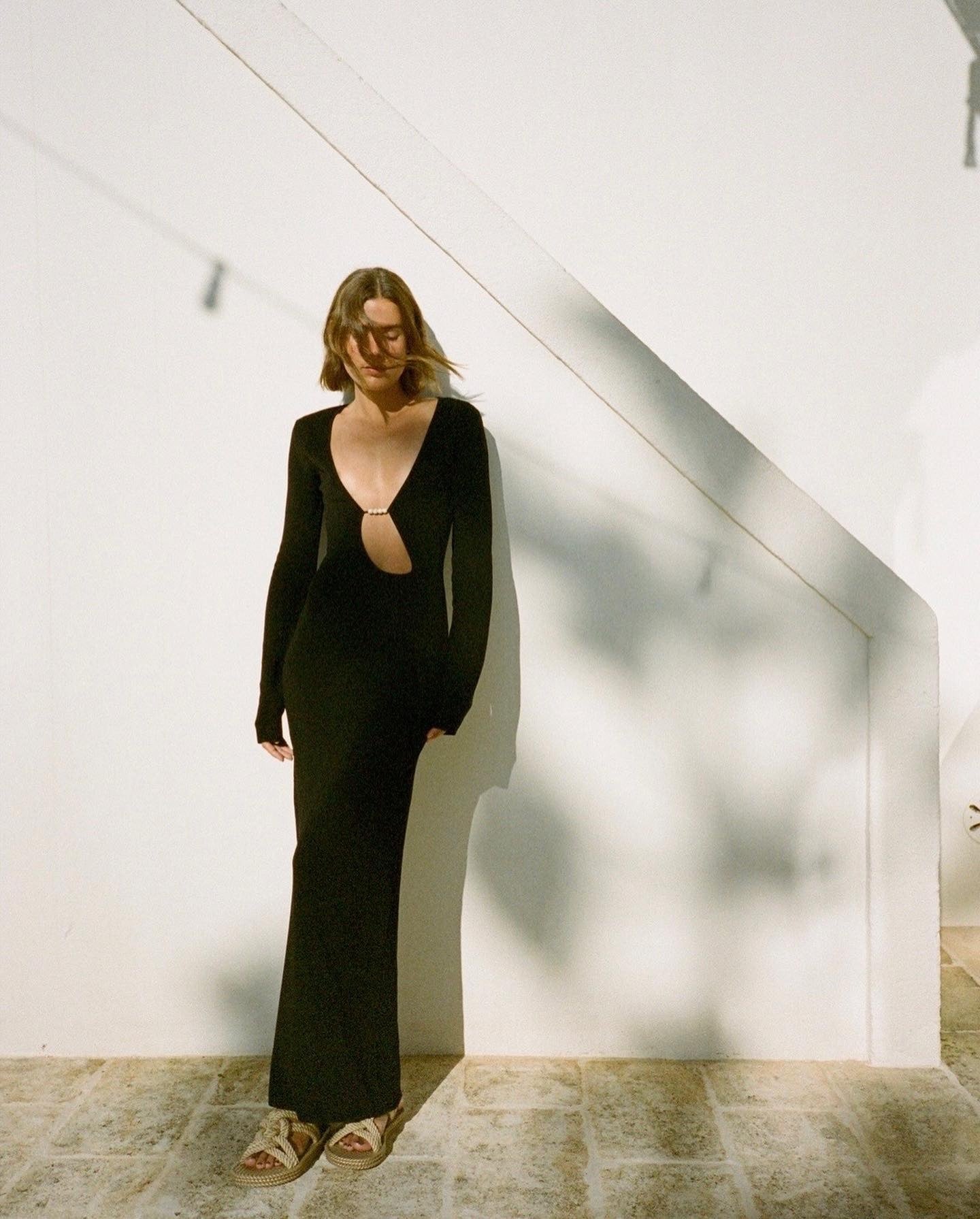 SIR. Kinetic Beaded Maxi Dress