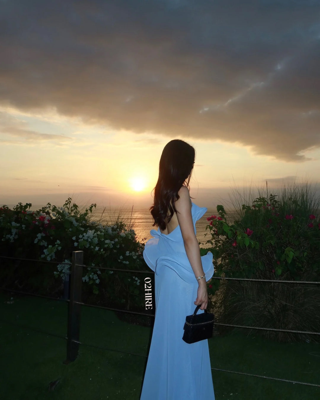 Selezza London Chiffon Maxi Dress