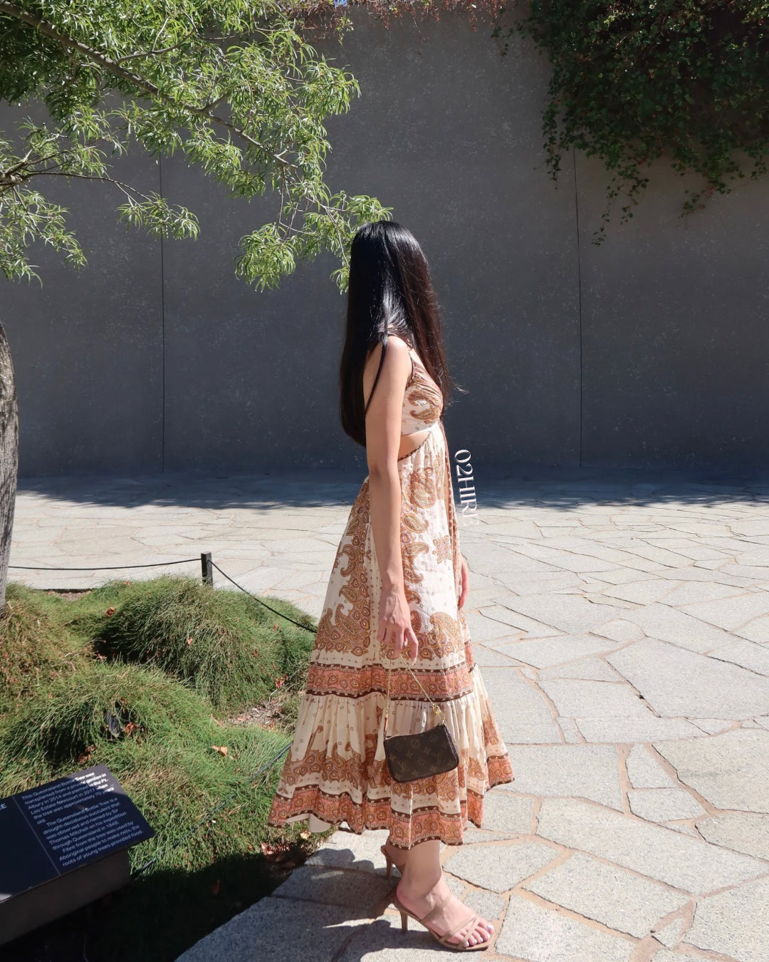 Zimmermann Maxine Plunge Maxi Dress