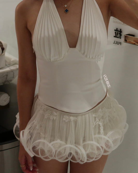 Onarin Ms. Pleat Corset + Ms. Tutu Mini Skirt