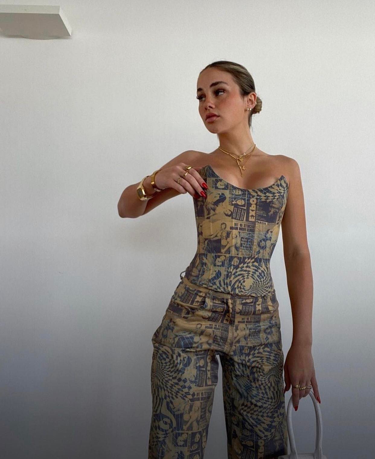 Miaou Leia Corset + Fargo Pant