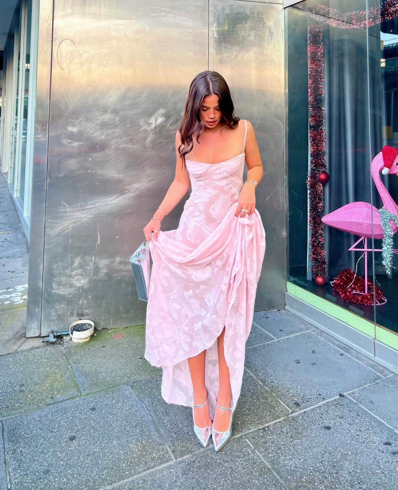 House of CB Seren Floral Lace Maxi Dress