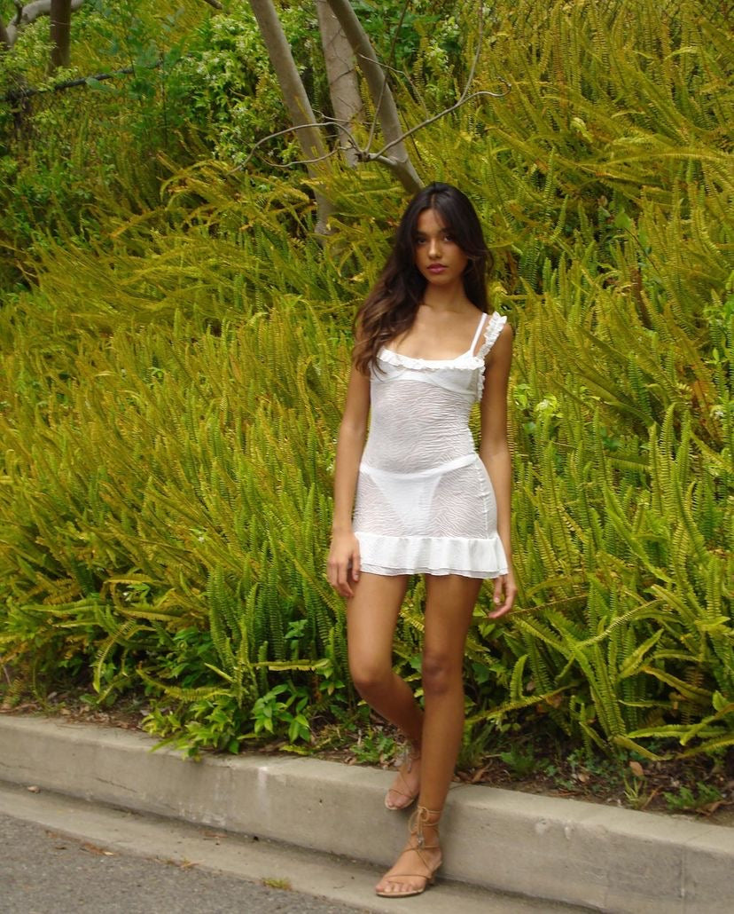 Are You Am I Elea Zebra Dress – 02HIRE - Main Image