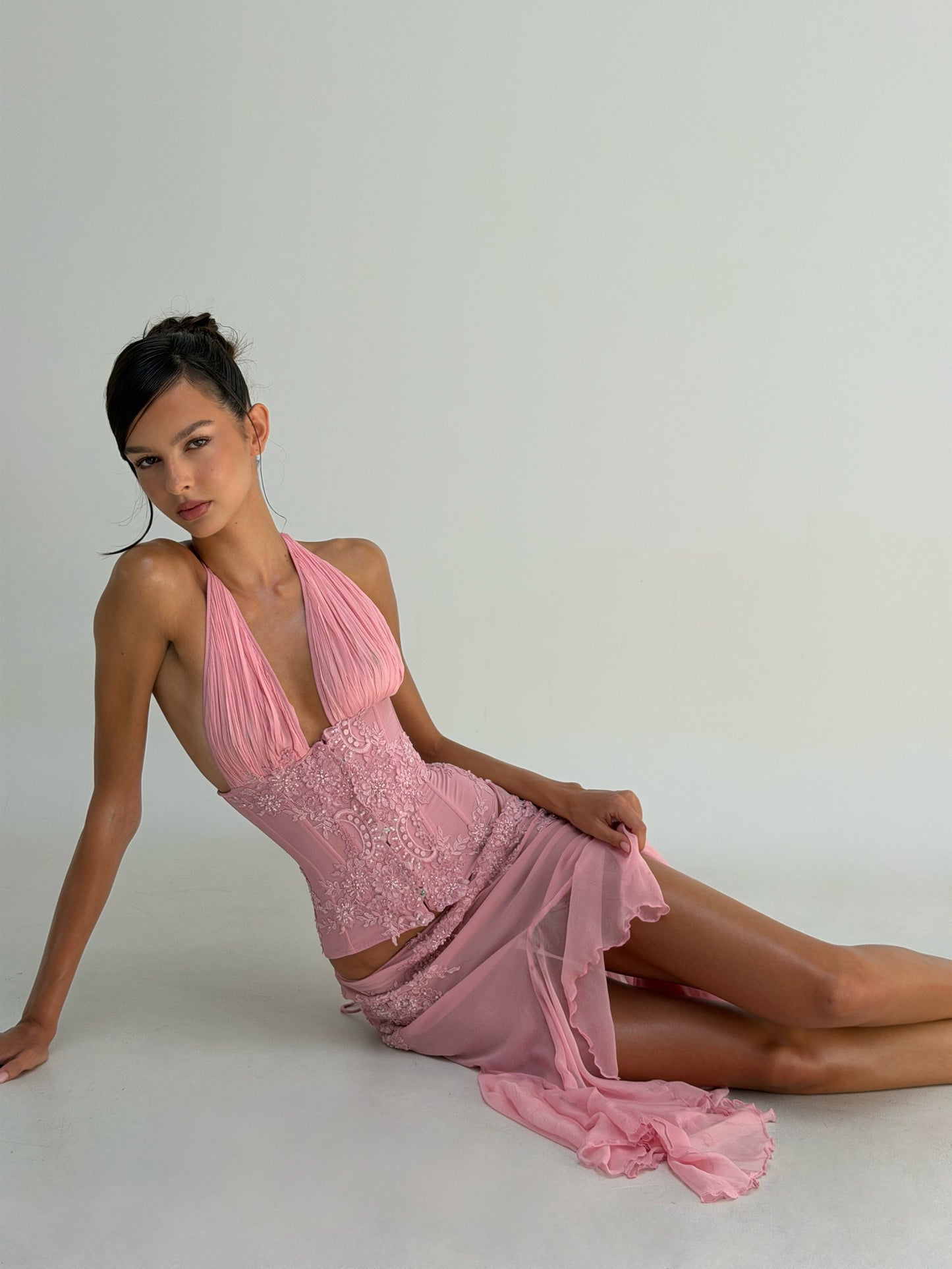 Mali Marea Rosabella Corset + Midi Skirt