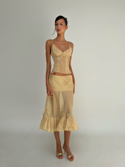 Mali Marea Fiorella Top + Skirt