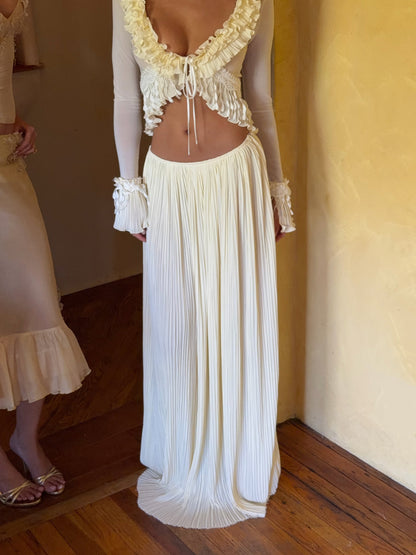 Mali Marea Belissima Long Sleeve Top + Maxi Skirt
