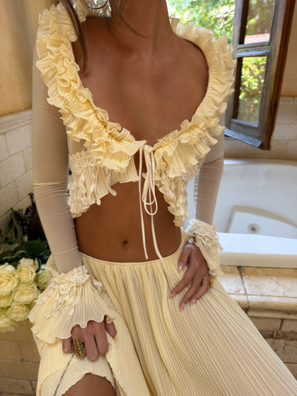 Mali Marea Belissima Long Sleeve Top + Maxi Skirt