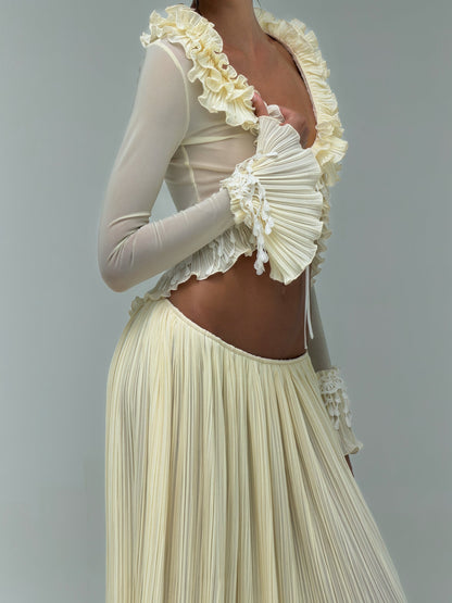 Mali Marea Belissima Long Sleeve Top + Maxi Skirt