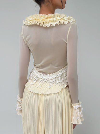 Mali Marea Belissima Long Sleeve Top + Maxi Skirt