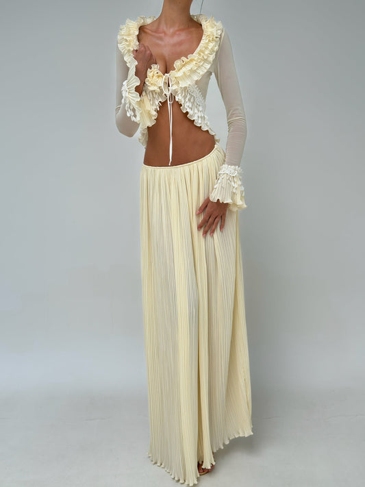 Mali Marea Belissima Long Sleeve Top + Maxi Skirt