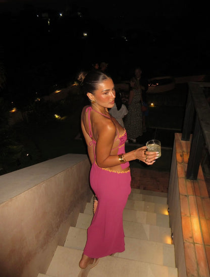 I AM DELILAH Jemima Halter + Midi Skirt