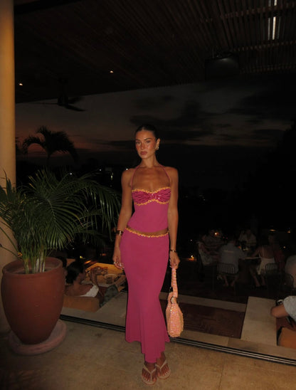 I AM DELILAH Jemima Halter + Midi Skirt