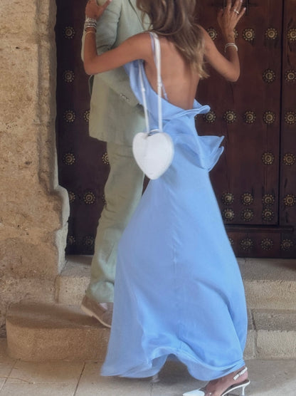 Selezza London Chiffon Maxi Dress