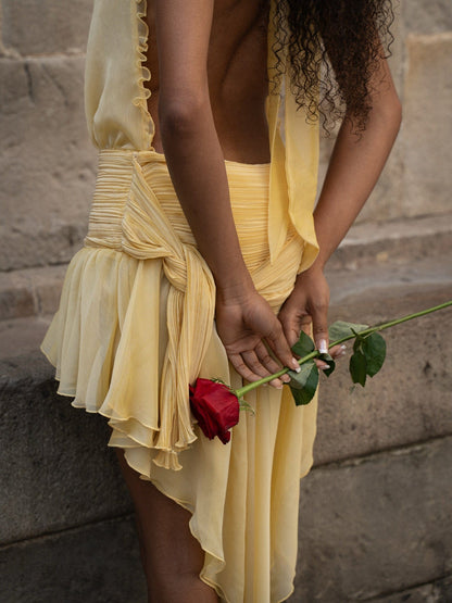 Cherie Attire Oriana Mini Dress