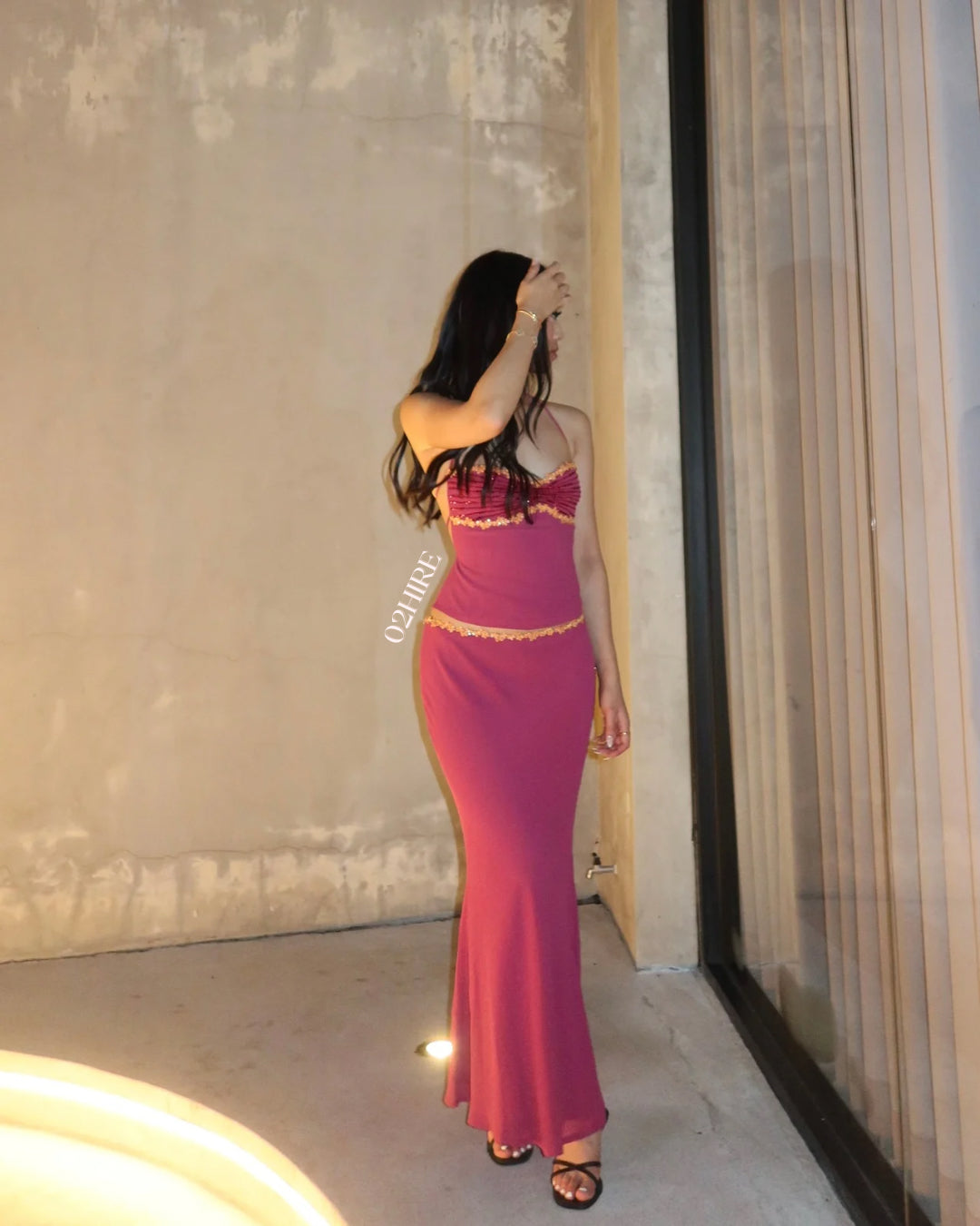 I AM DELILAH Jemima Halter + Midi Skirt