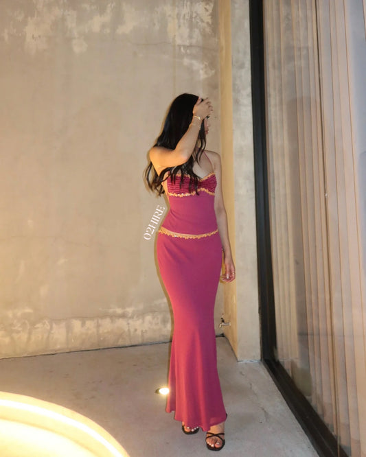 I AM DELILAH Jemima Halter + Midi Skirt