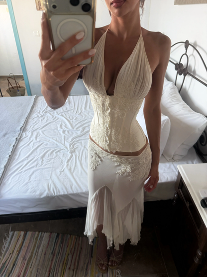 Mali Marea Rosabella Corset + Midi Skirt