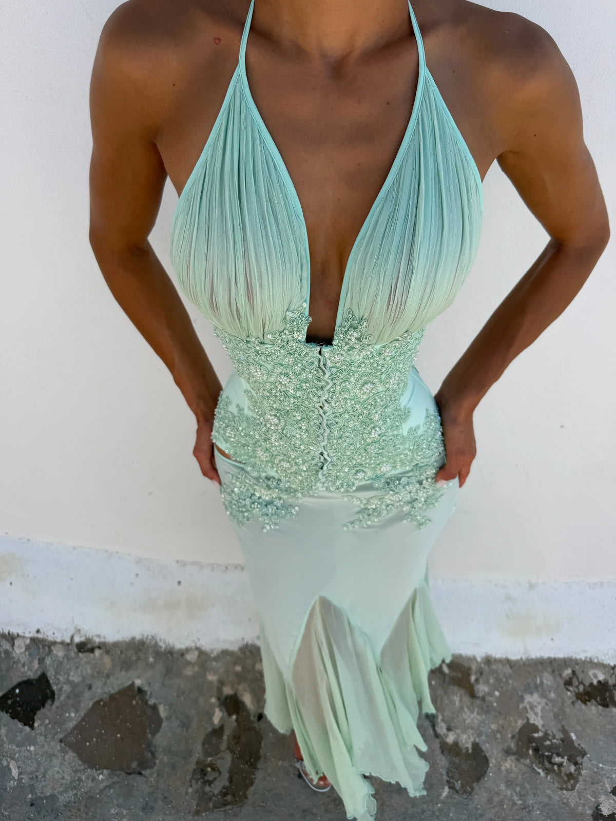 Mali Marea Rosabella Corset + Midi Skirt