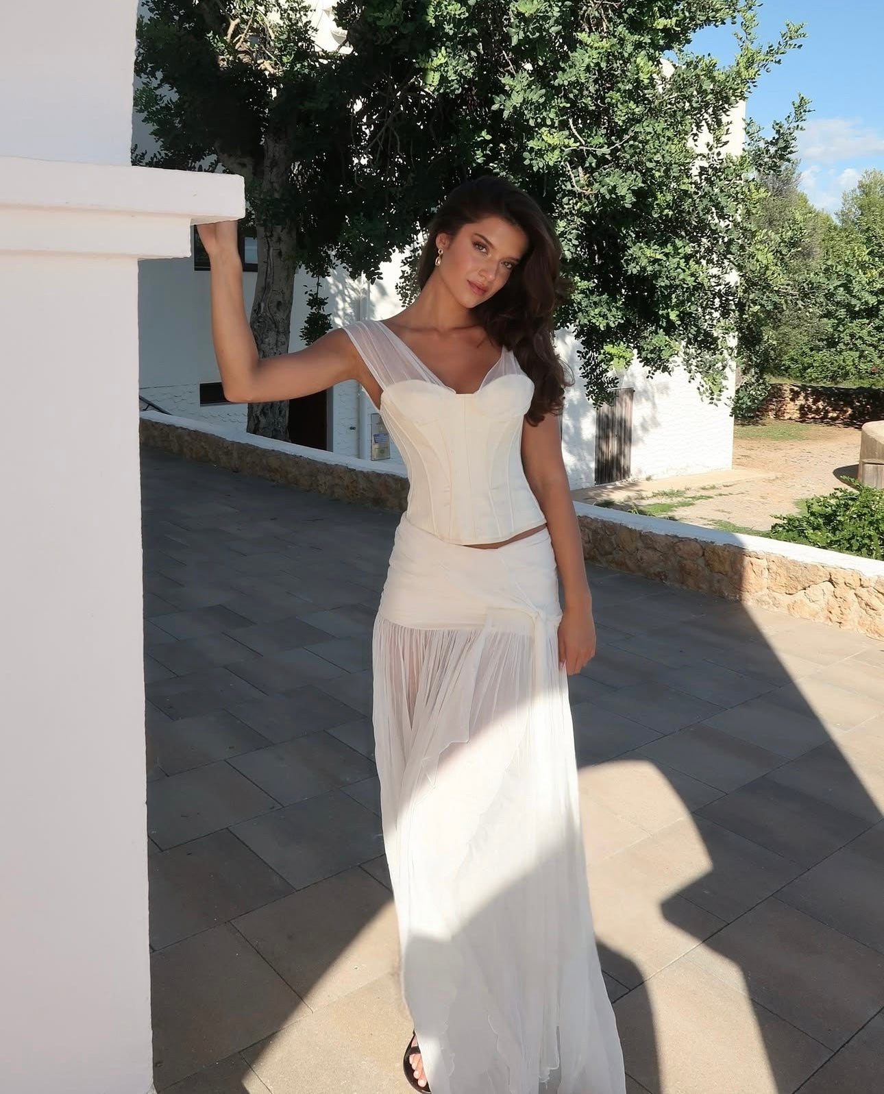 Sanea Season Saneha Silk Corset + Sita Maxi Skirt