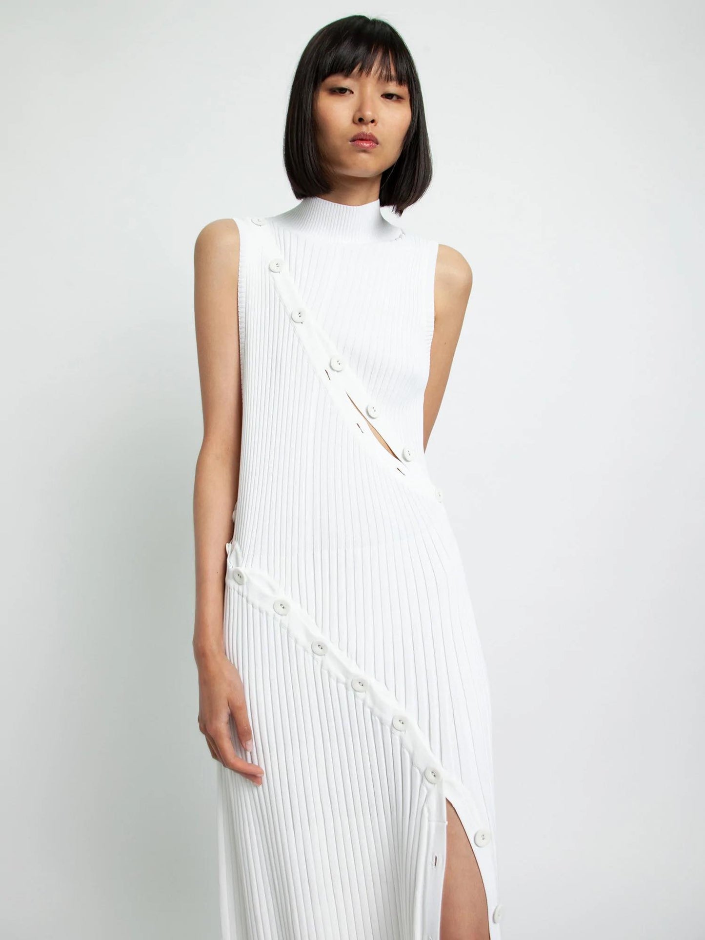 christopher esber deconstructed knit dress CHRISTOPHER - New Arrivals | Deconstruct Knit Dress As worn by Margot Robbie for Vogue Australia Shop now > http://bit.ly/2opdIyL